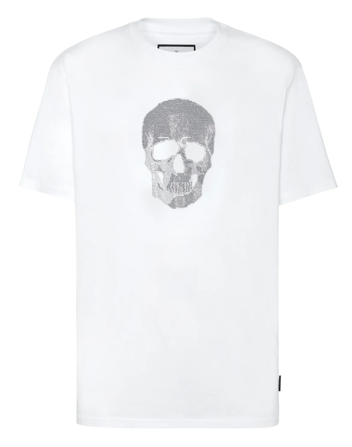 T-shirt Round Neck SS Crystal Skull, цвет: Белый
