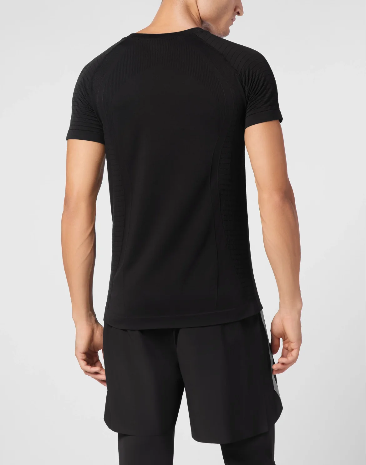 Sport T-shirt Round Neck SS, цвет: Черный