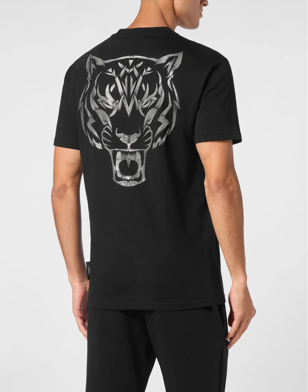 T-shirt Round Neck SS Tiger, цвет: Черный