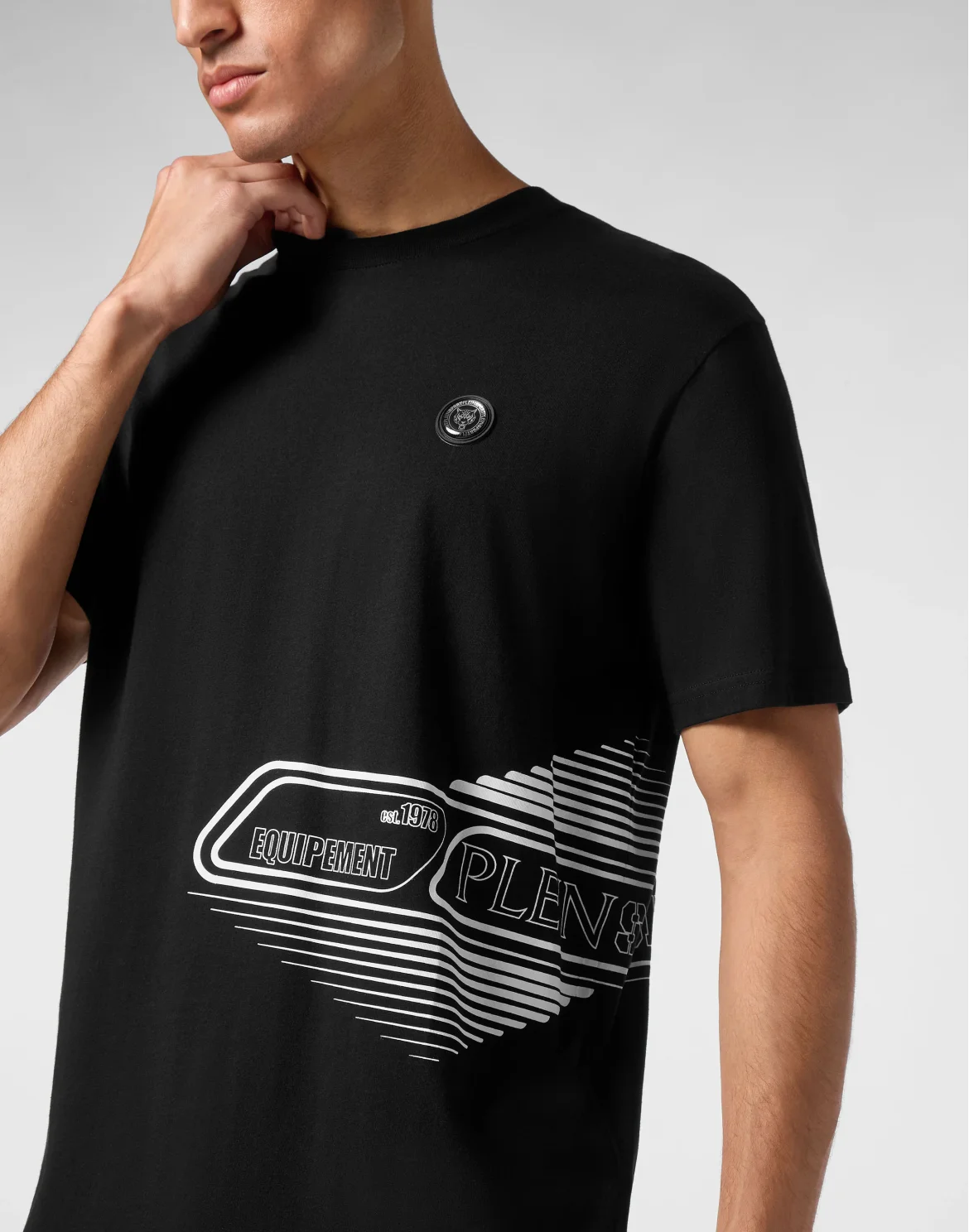 T-shirt Round Neck SS, цвет: Черный