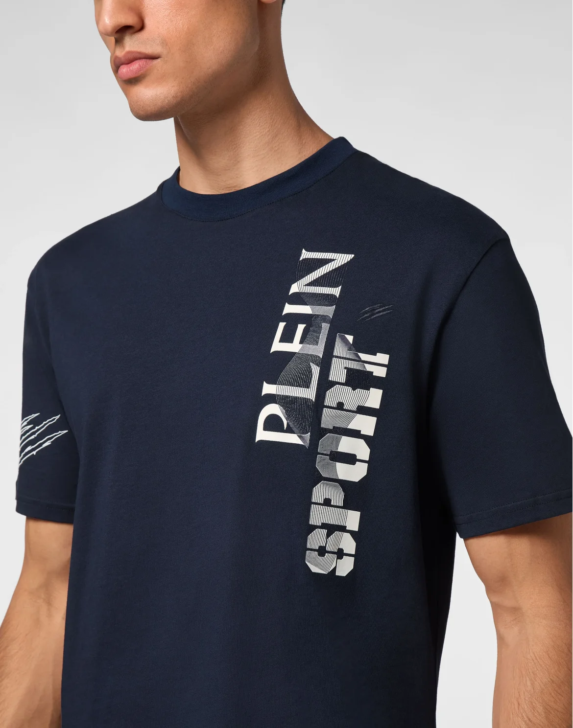 T-shirt Round Neck SS Wave, цвет: Синий