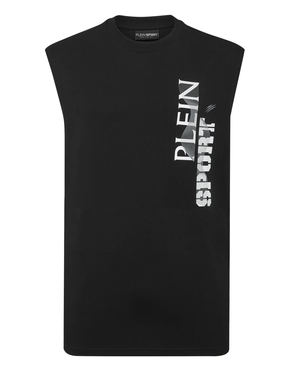 Sleeveless T-shirt Round Neck SS Wave, цвет: Черный