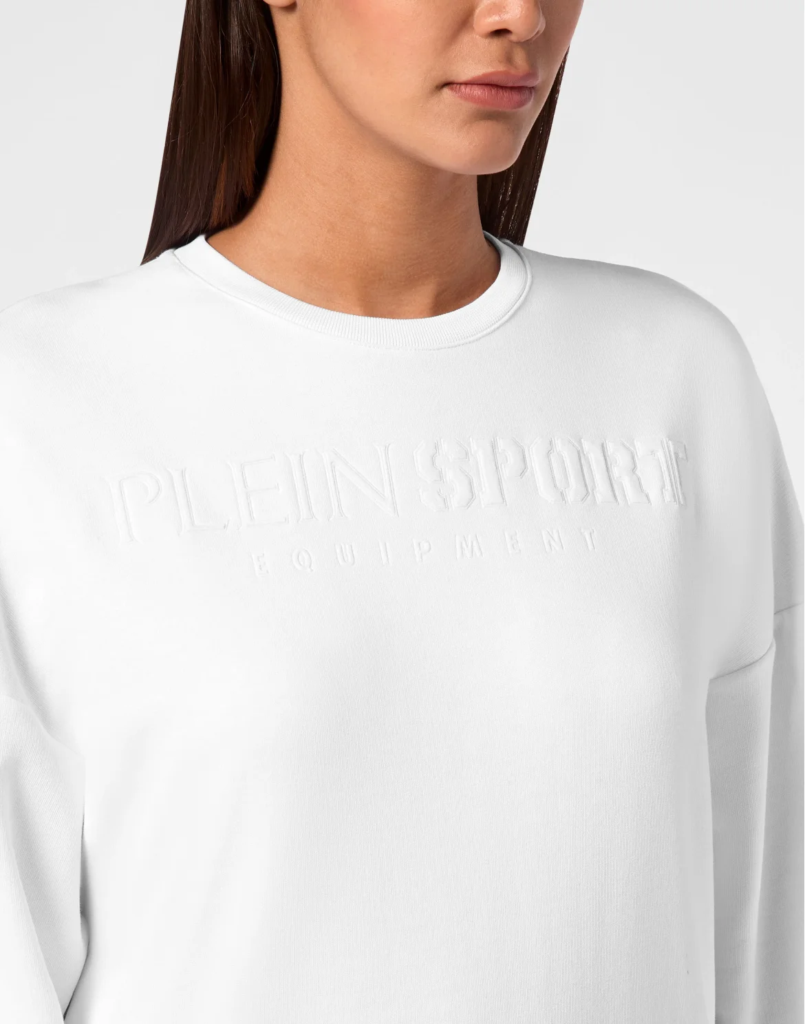 Jogging Sweatshirt LS, цвет: Белый