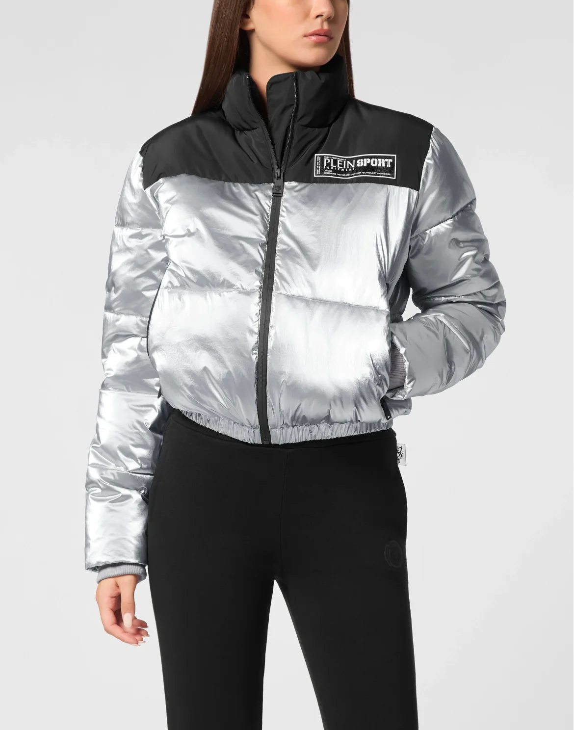Nylon Bomber, цвет: Серебристый