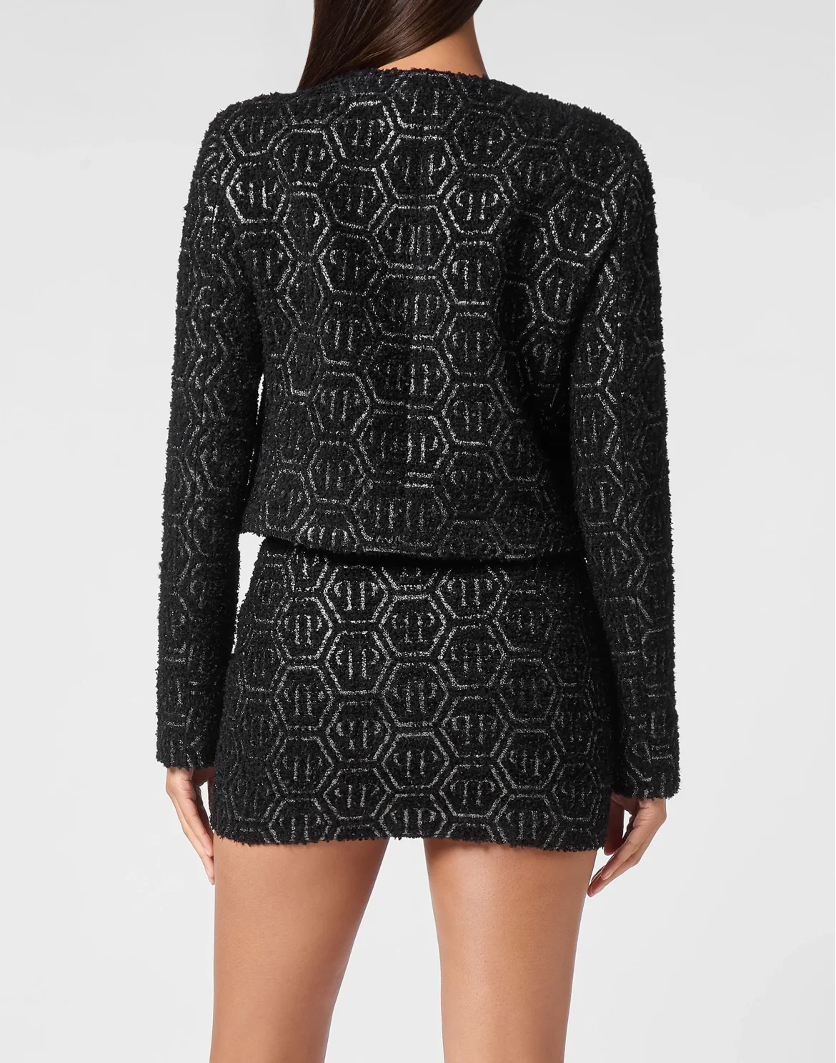 Tweed  Jacket Monogram, цвет: Черный
