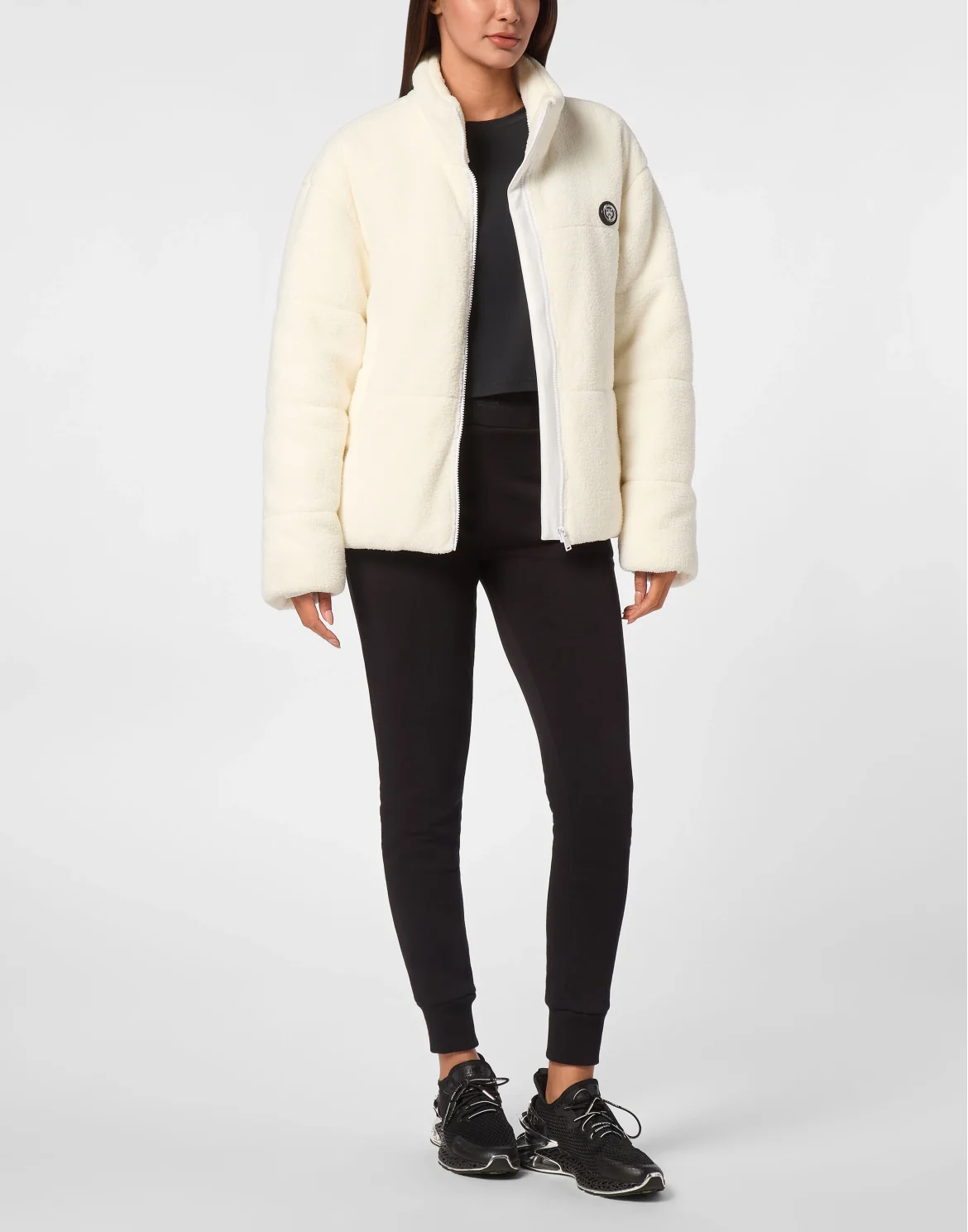 Sherpa Puffered Jacket, цвет: Белый