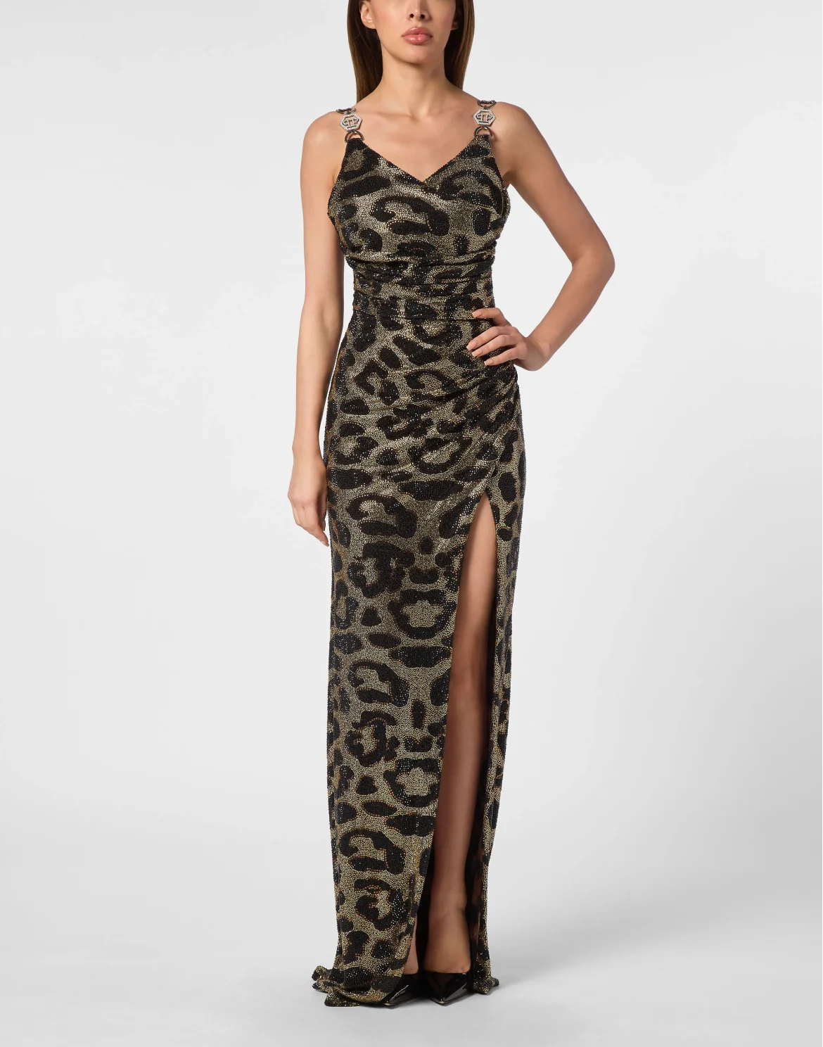 Long Dress, цвет: Леопард