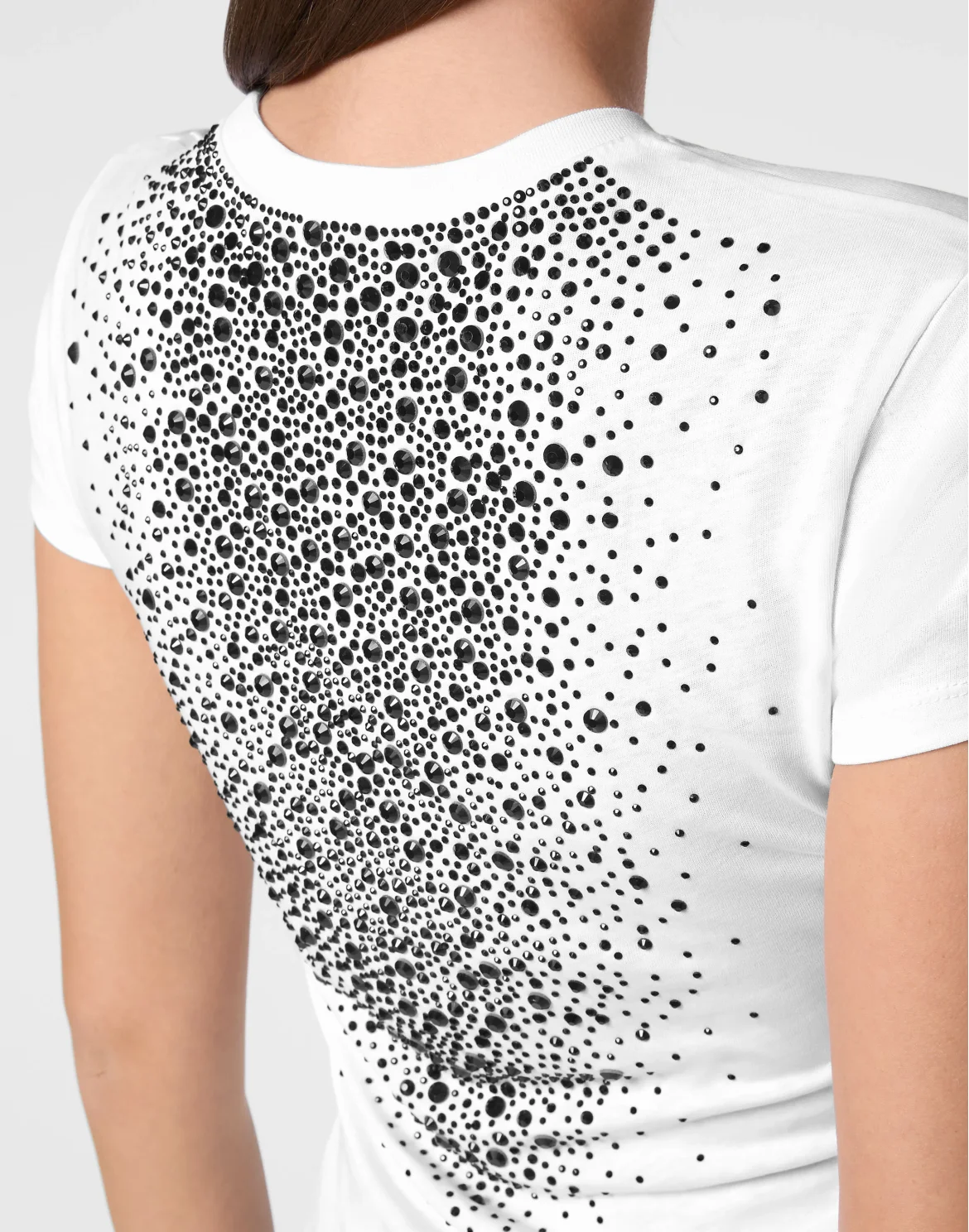 T-Shirt Sexy Pure Strass, цвет: Белый