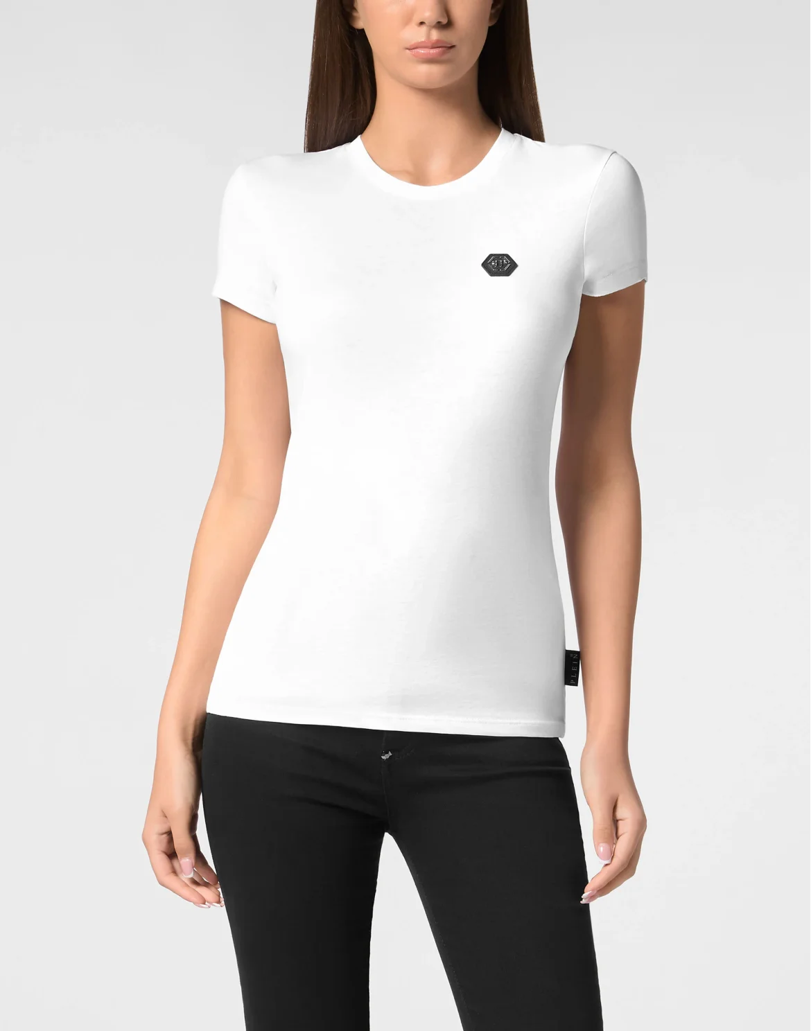T-Shirt Sexy Pure Strass, цвет: Белый