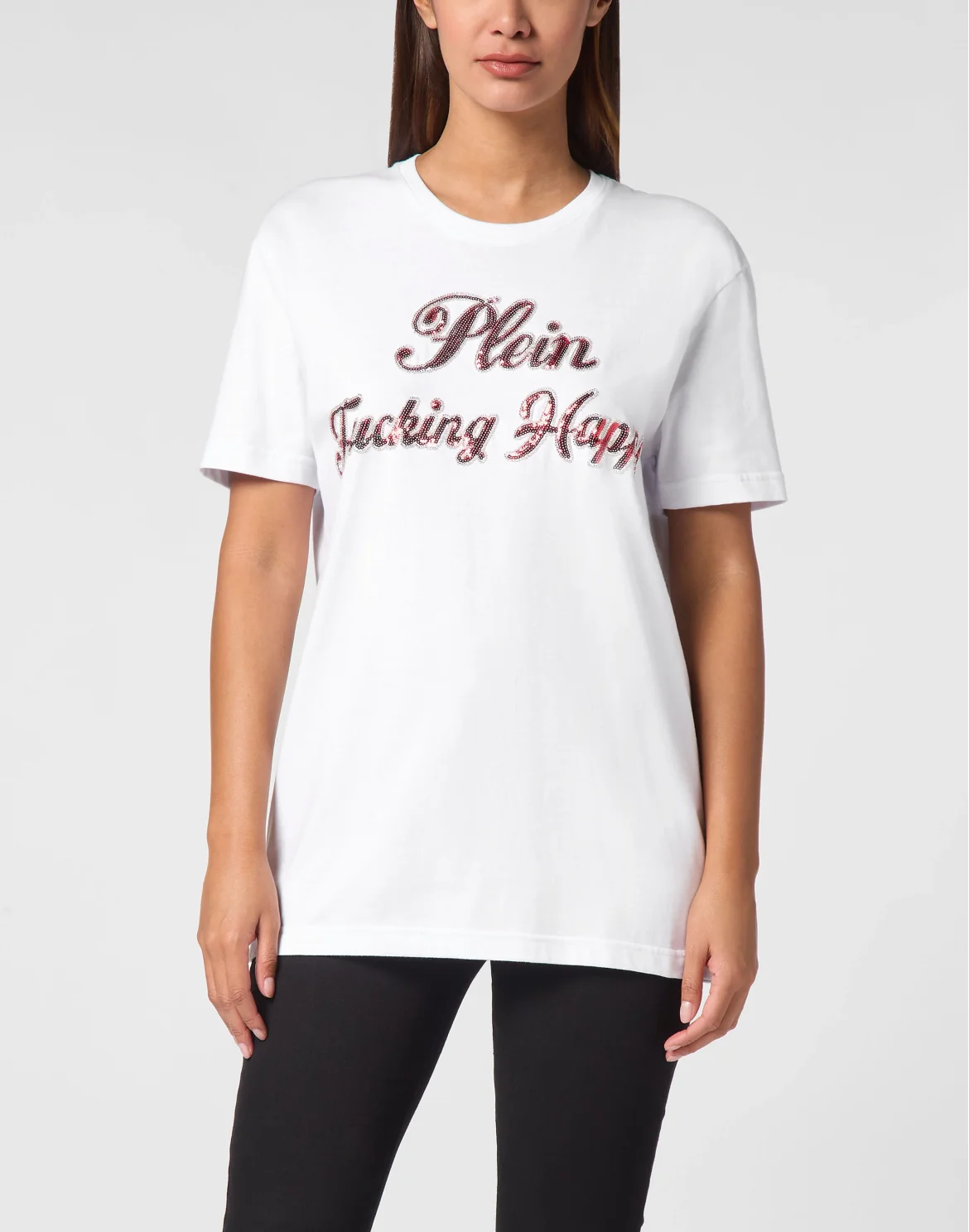 T-Shirt Man Fit Iconic Plein, цвет: Белый