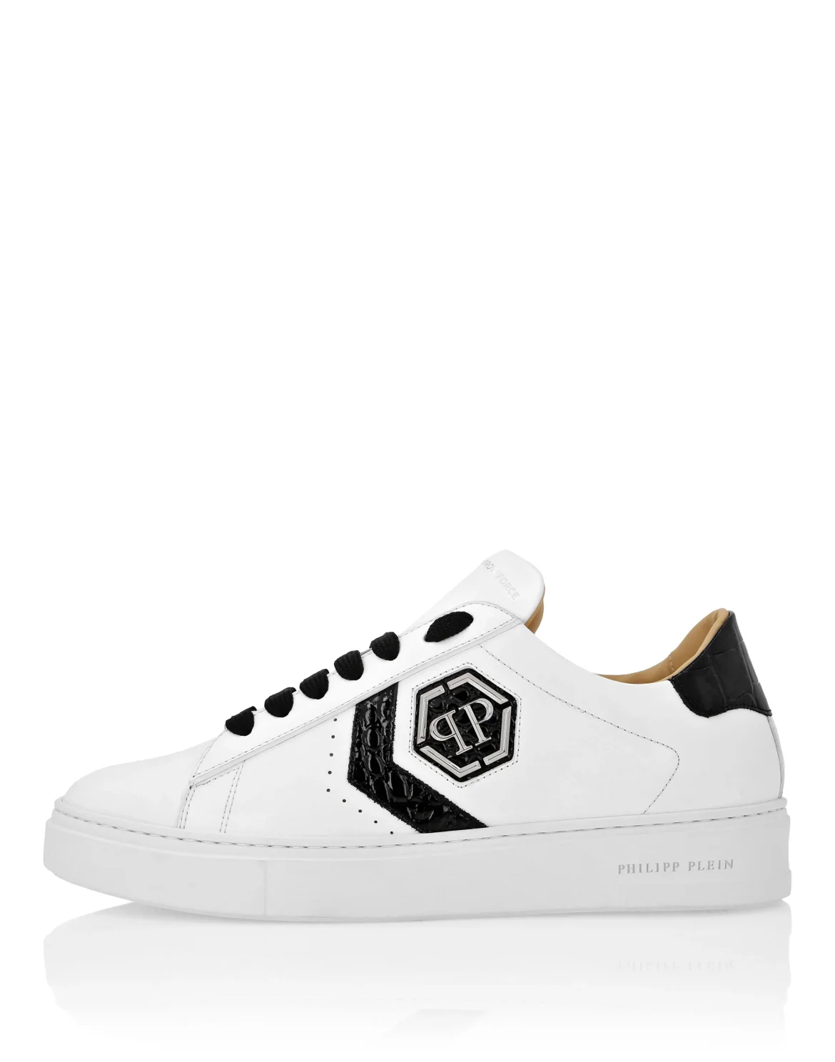 Lo-Top Crocco Printed Arrow Force Sneakers, цвет: Черный