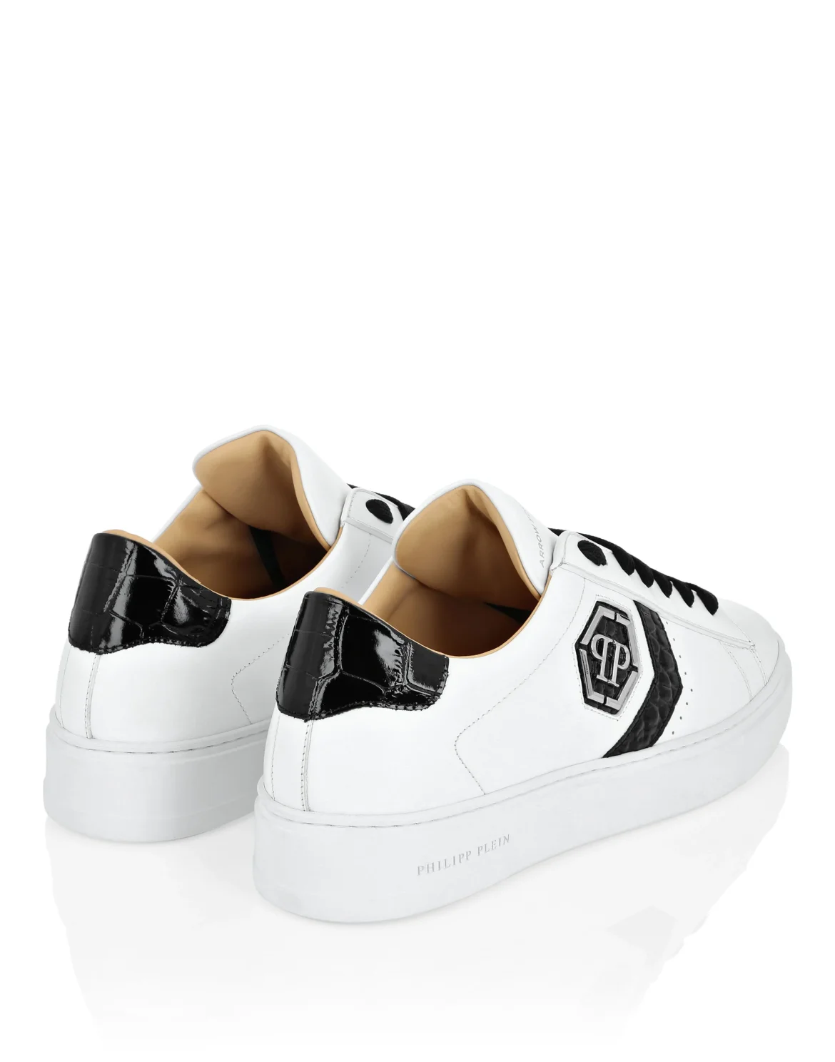 Lo-Top Crocco Printed Arrow Force Sneakers, цвет: Черный