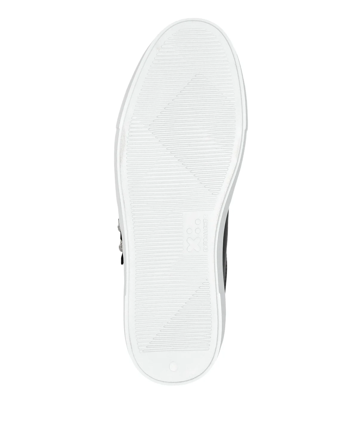 Nappa Leather Lo-Top Sneakers Skull, цвет: Черный