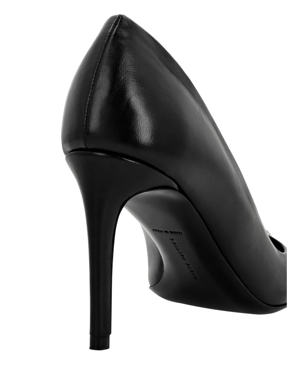 Nappa Leather Decollete Mid Heels Skull strass, цвет: Черный