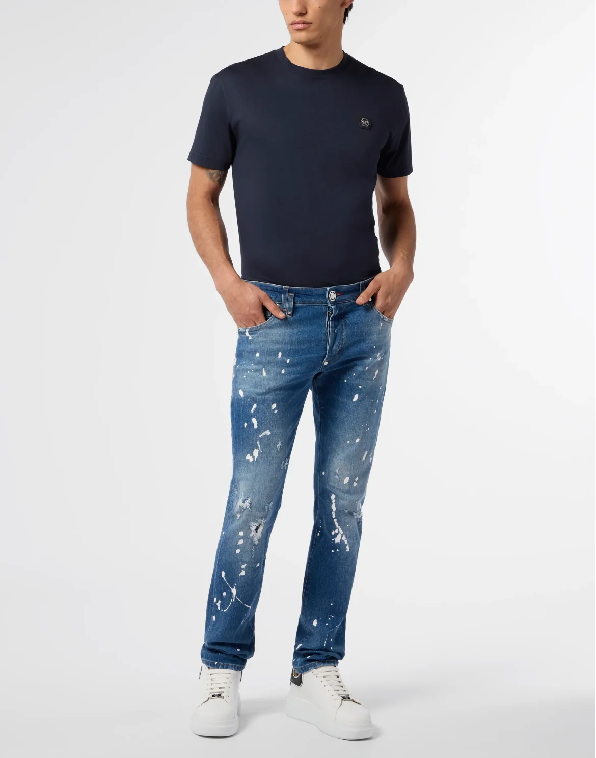 5-Pocket Super Straight Cut Jeans PP, цвет: Белый