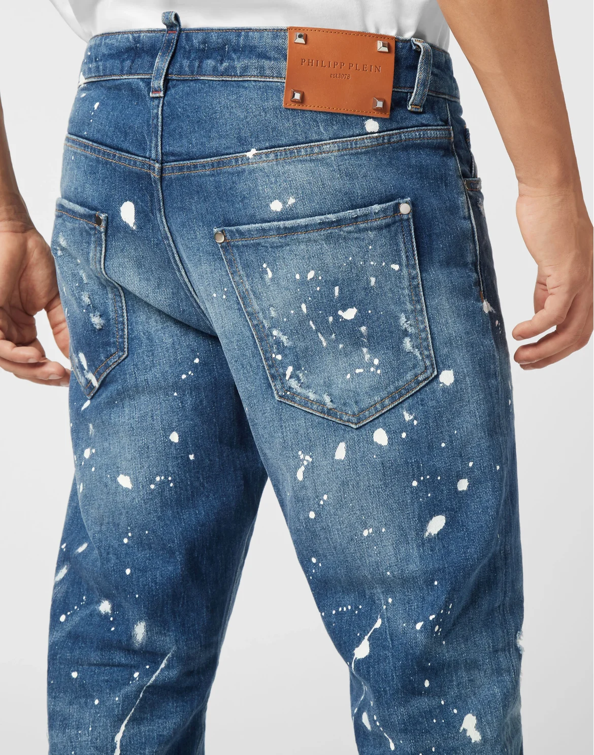 5-Pocket Detroit Fit Jeans, цвет: Белый