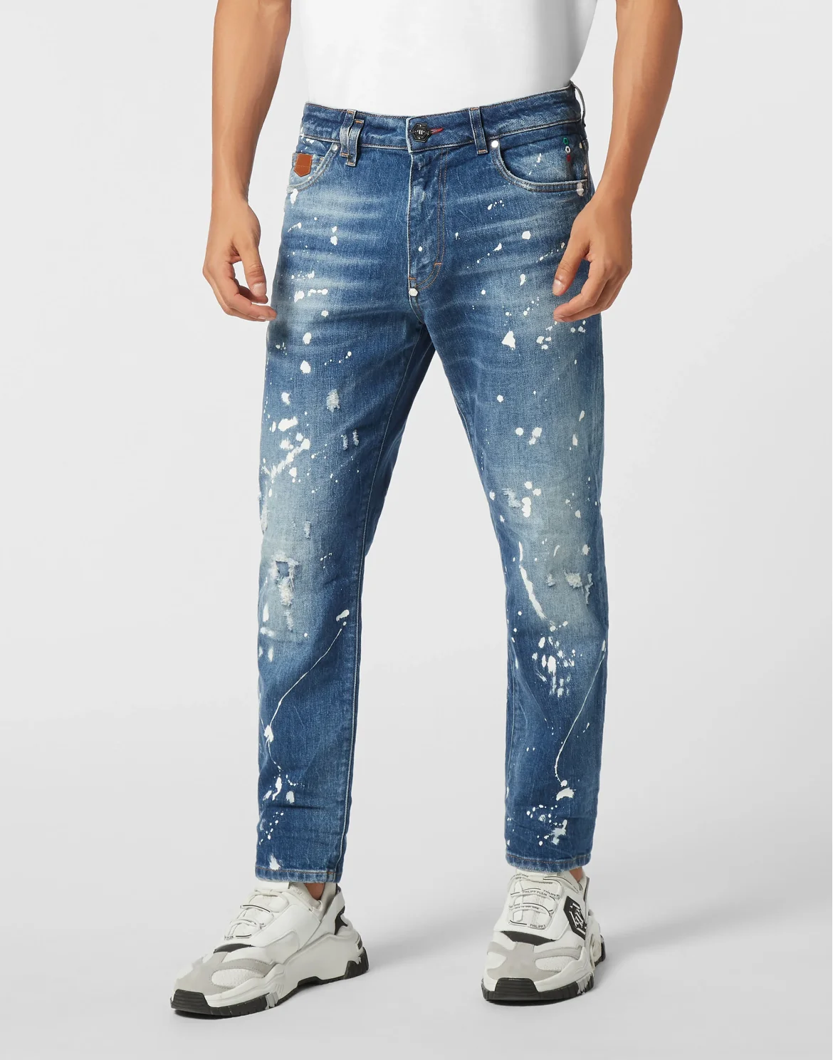 5-Pocket Detroit Fit Jeans, цвет: Белый