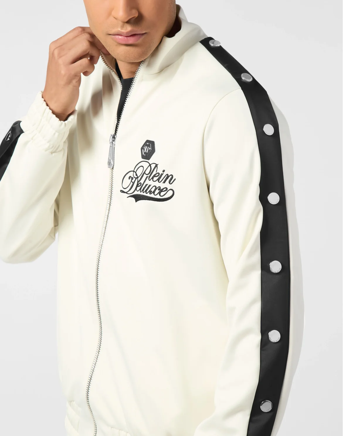 Tracksuit Jacket Plein Deluxe Signature, цвет: Бежевый