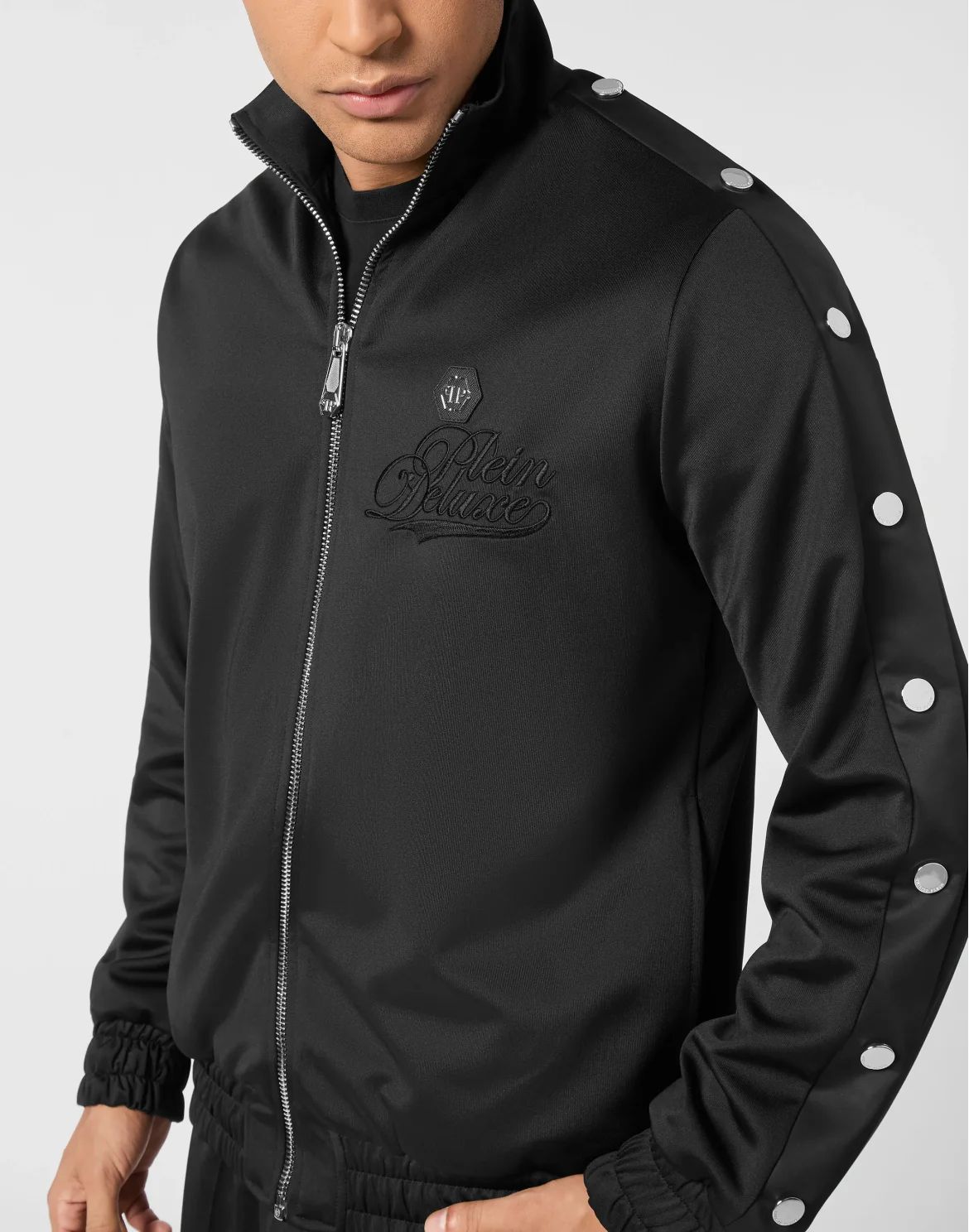 Tracksuit Jacket Plein Deluxe Signature, цвет: Черный