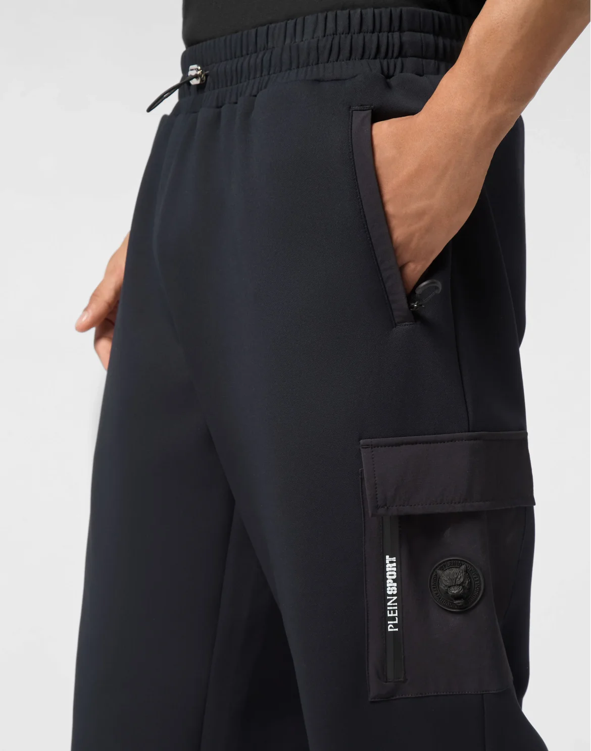 Piquet Jogging Pants, цвет: Черный