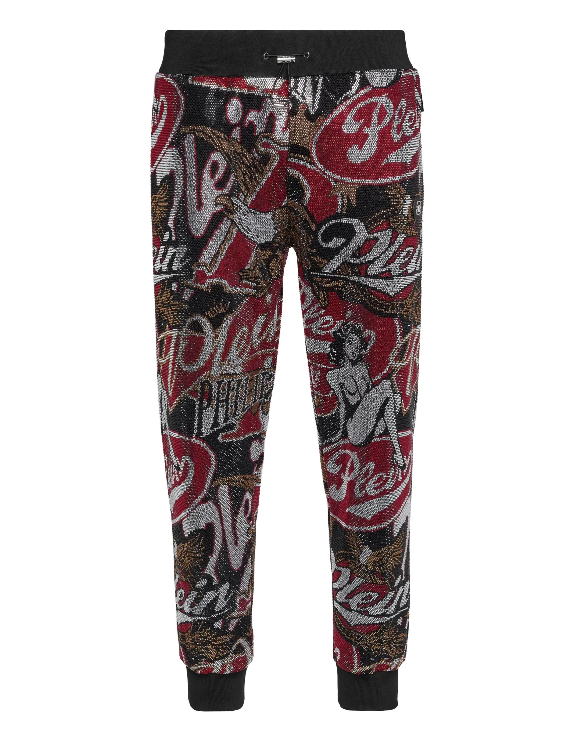 Tracksuit Trousers Plein Beers Stones, цвет: Черный