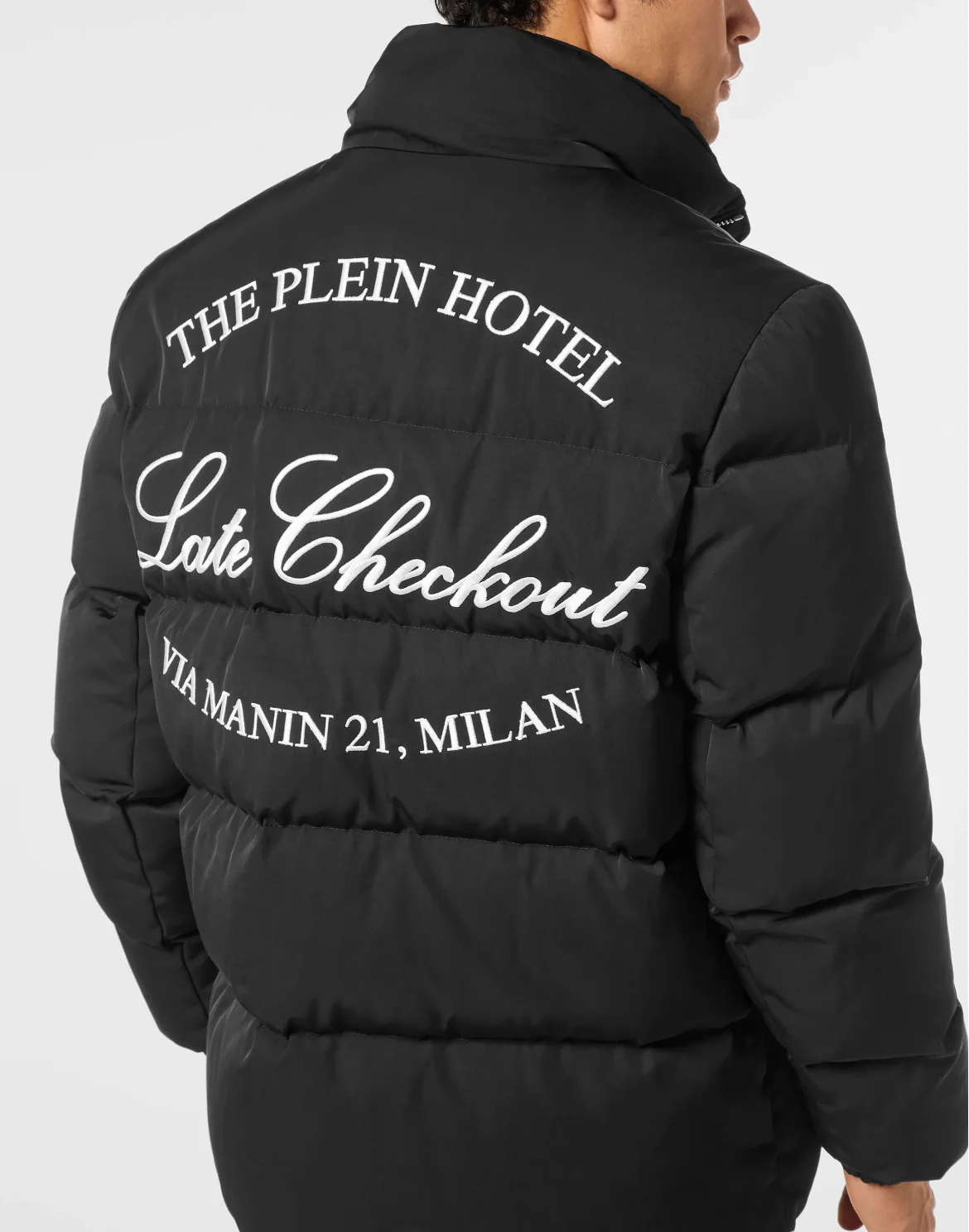 Nylon Puffer Jacket Late Checkout, цвет: Черный