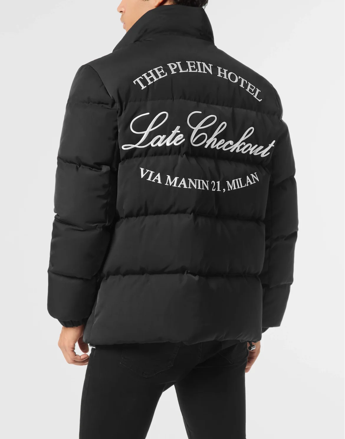 Nylon Puffer Jacket Late Checkout, цвет: Черный