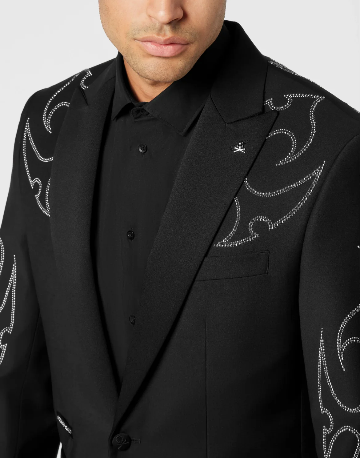 Lord Fit Blazer Texas Studs, цвет: Черный