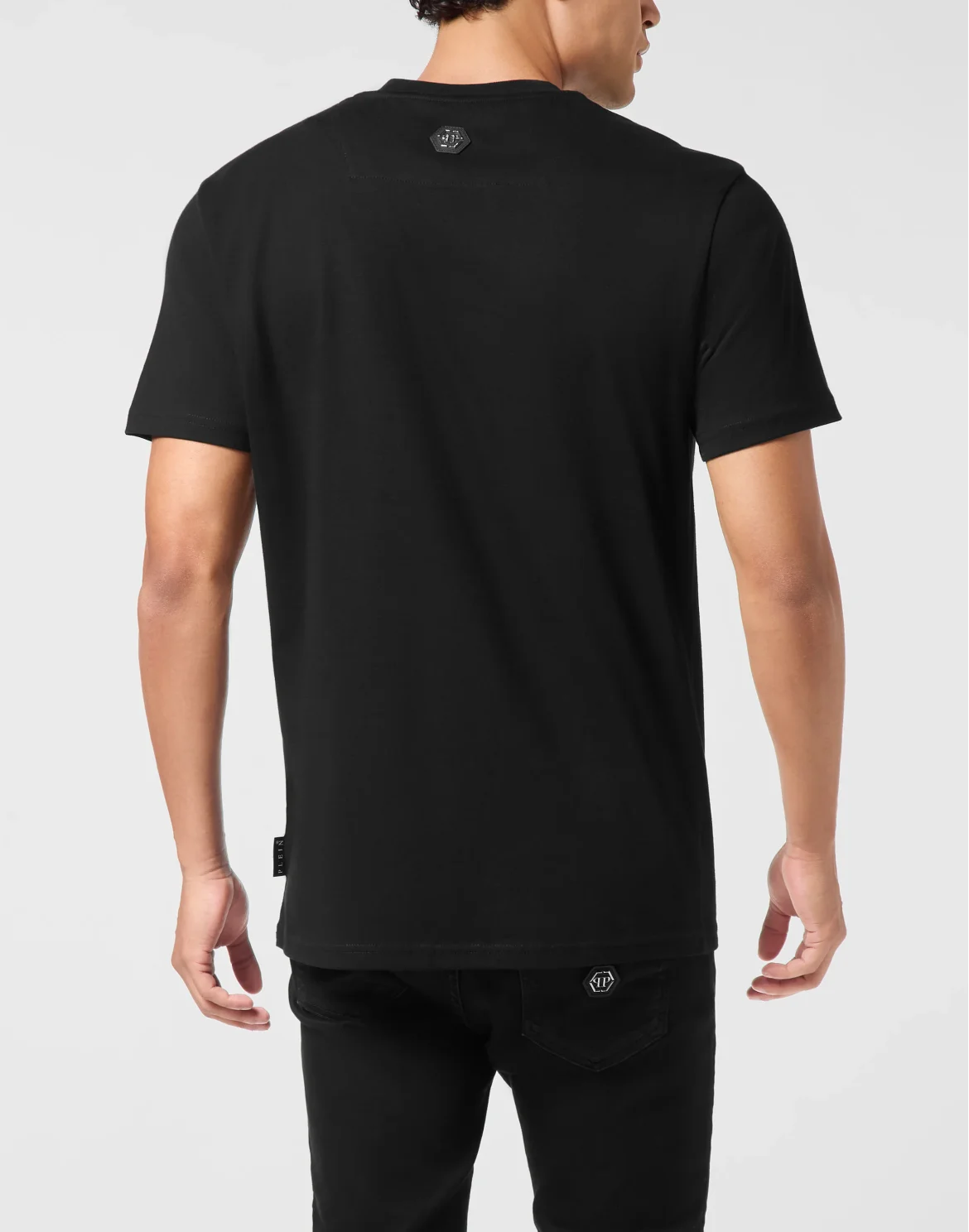 Round Neck T-Shirt Eagle Plein Worldwide, цвет: Черный