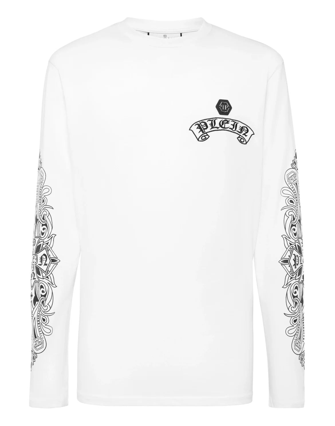 Long Sleeve T-Shirt Chrome Crest, цвет: Белый