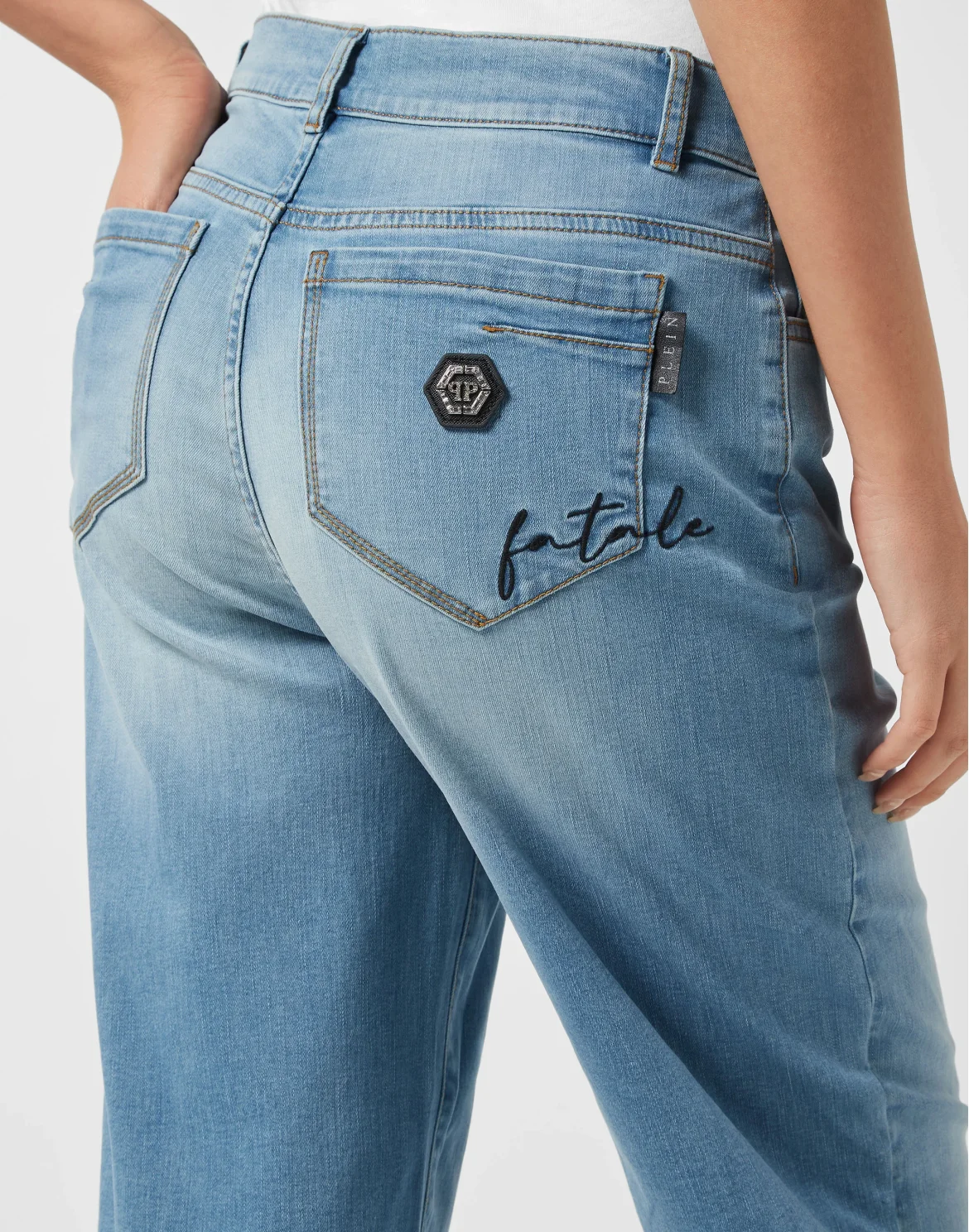 Skater Fit Jeans Fatale, цвет: Синий