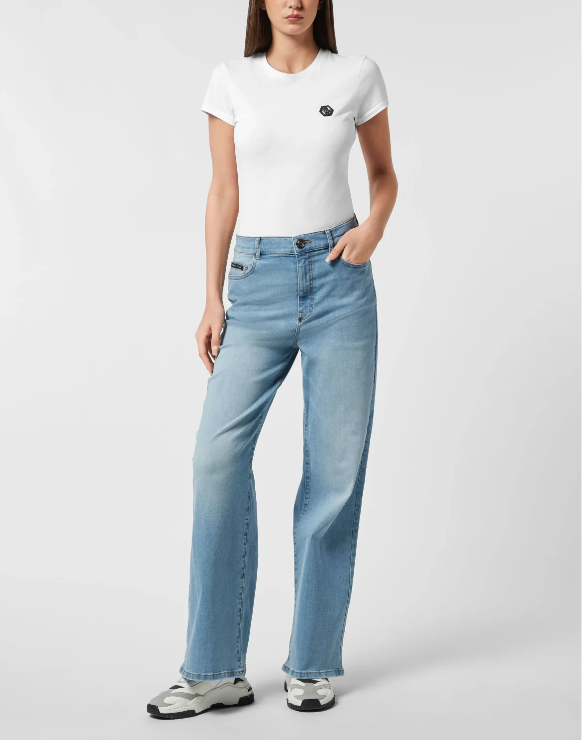 Skater Fit Jeans Fatale, цвет: Синий
