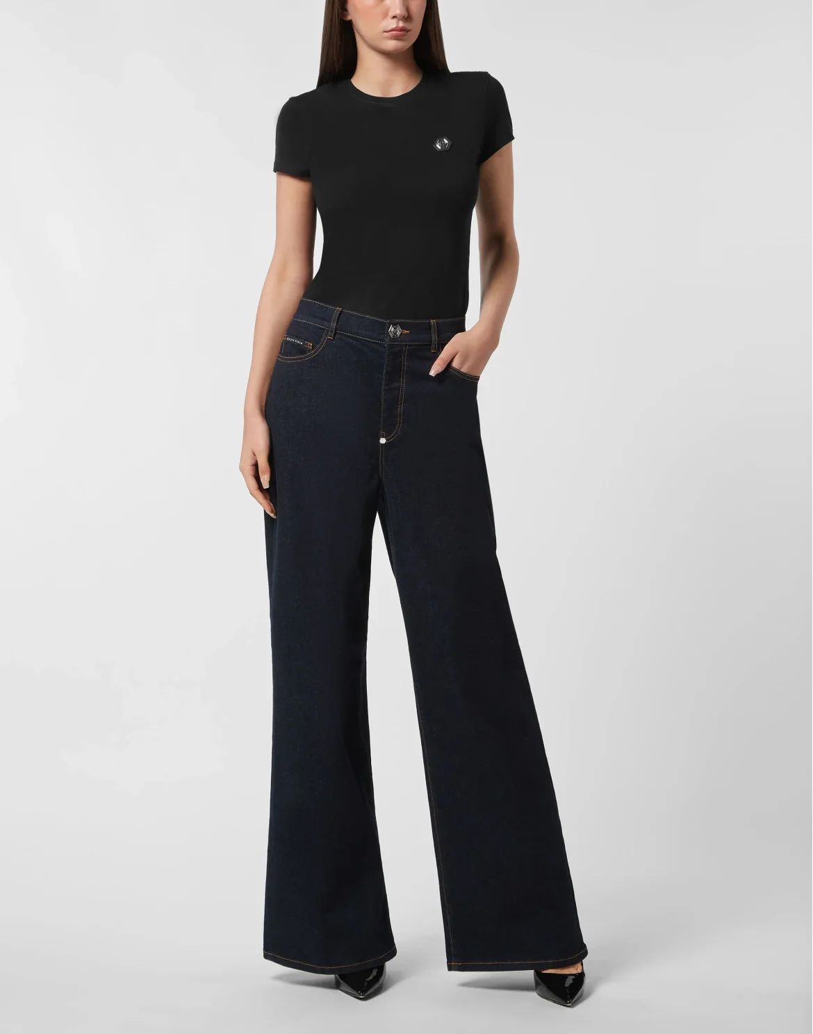 Skater Fit Jeans Fatale, цвет: Синий