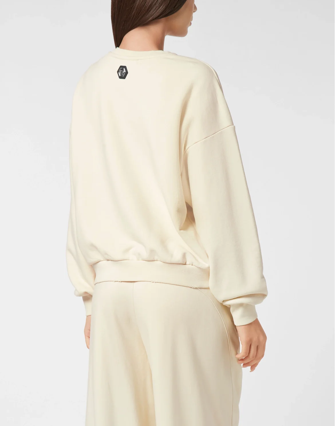 Fleece Washed Sweatshirt Fairy, цвет: Бежевый