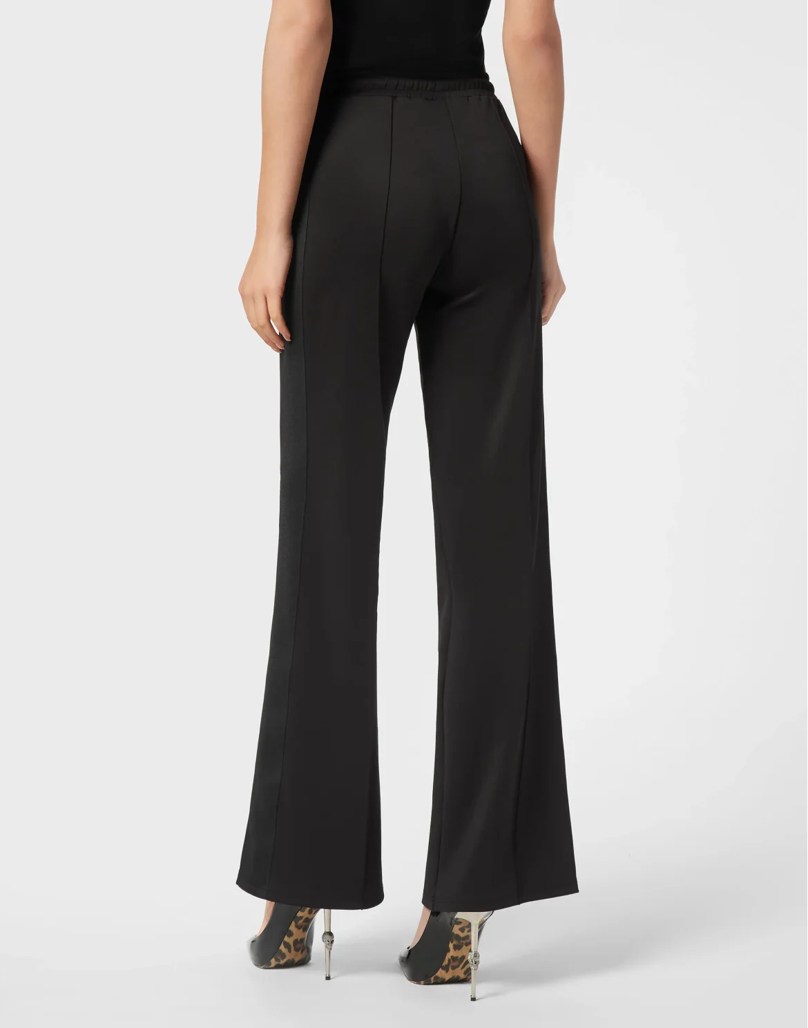 Chenille Loose Pants Fatale, цвет: Черный