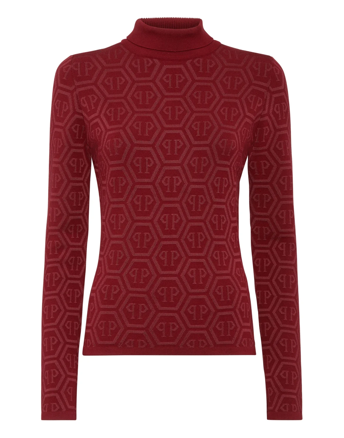 Knitted Turtleneck Monogram, цвет: Красный