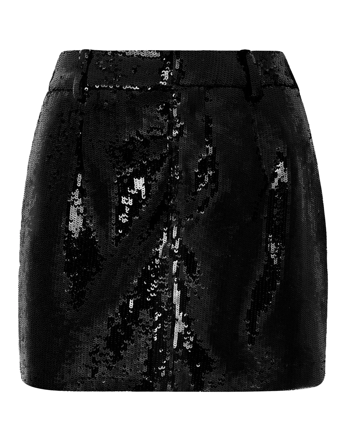 Mini Skirt Paillettes, цвет: Черный