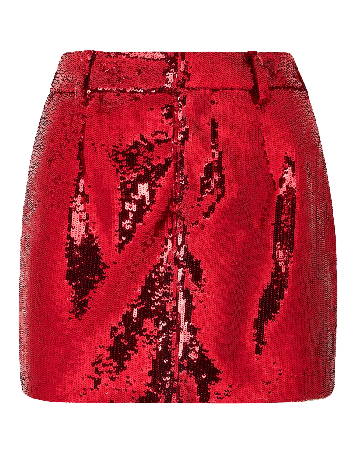 Mini Skirt Paillettes, цвет: Красный