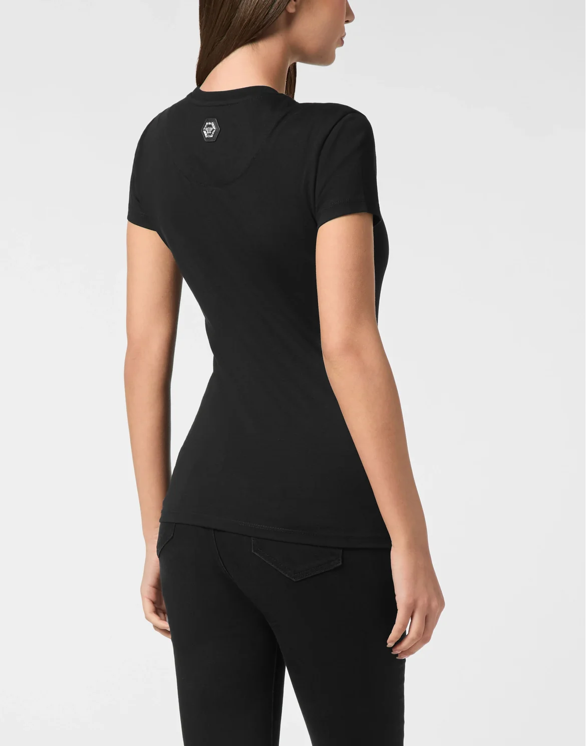 Sexy Pure Fit T-Shirt Strass Fatale, цвет: Черный
