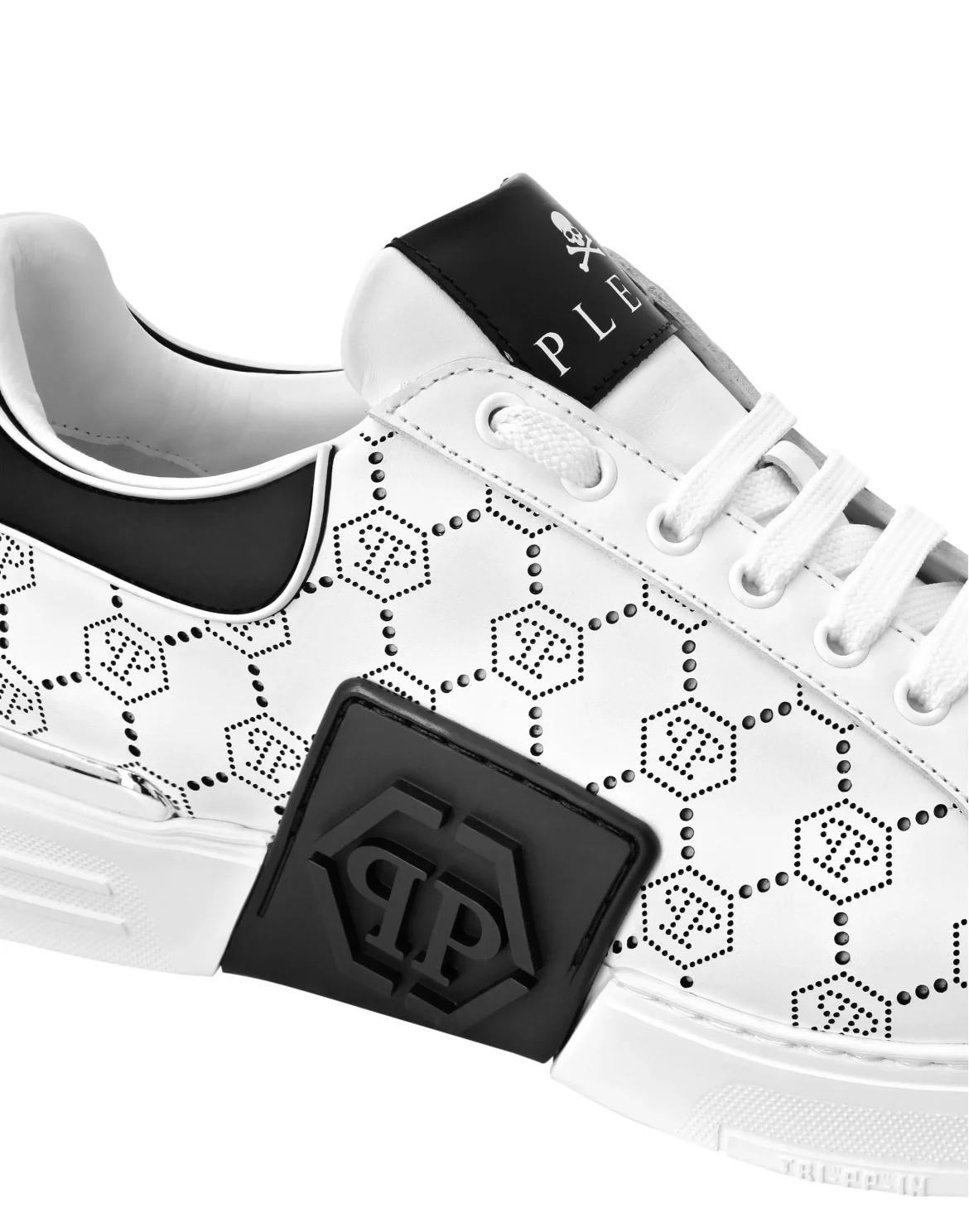 Low Top Sneakers Phantom Monogram, цвет: Белый