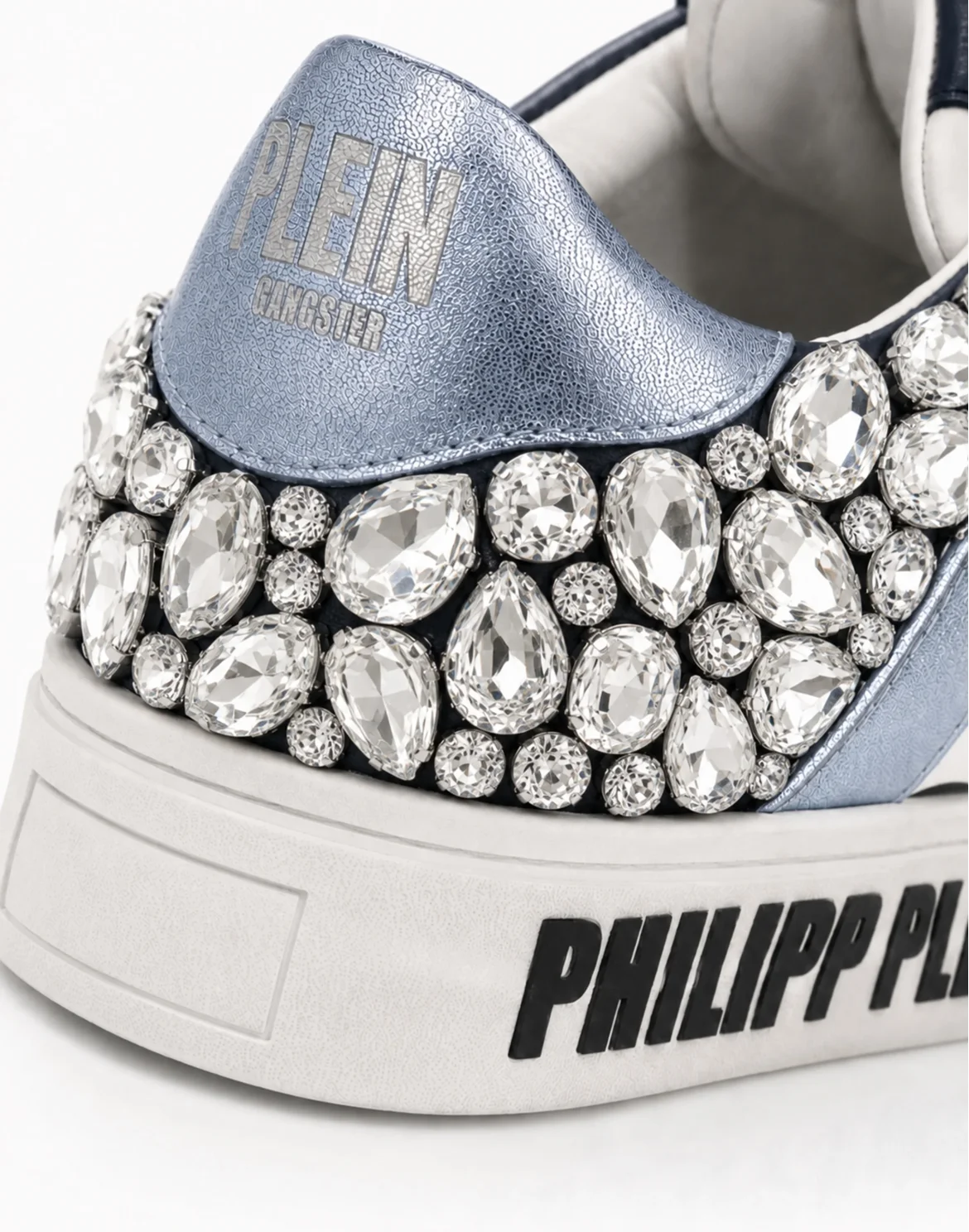 Low-Top Sneakers Skull Stones, цвет: Синий