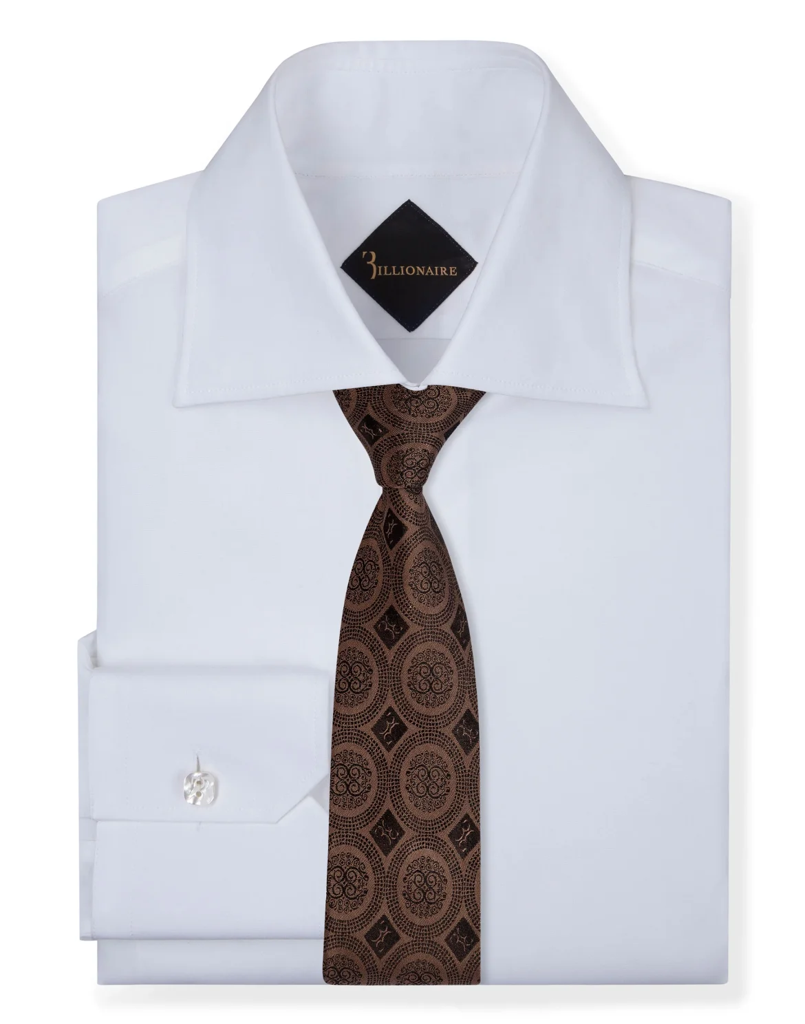 Thick Tie  "Menelao", цвет: Бежевый