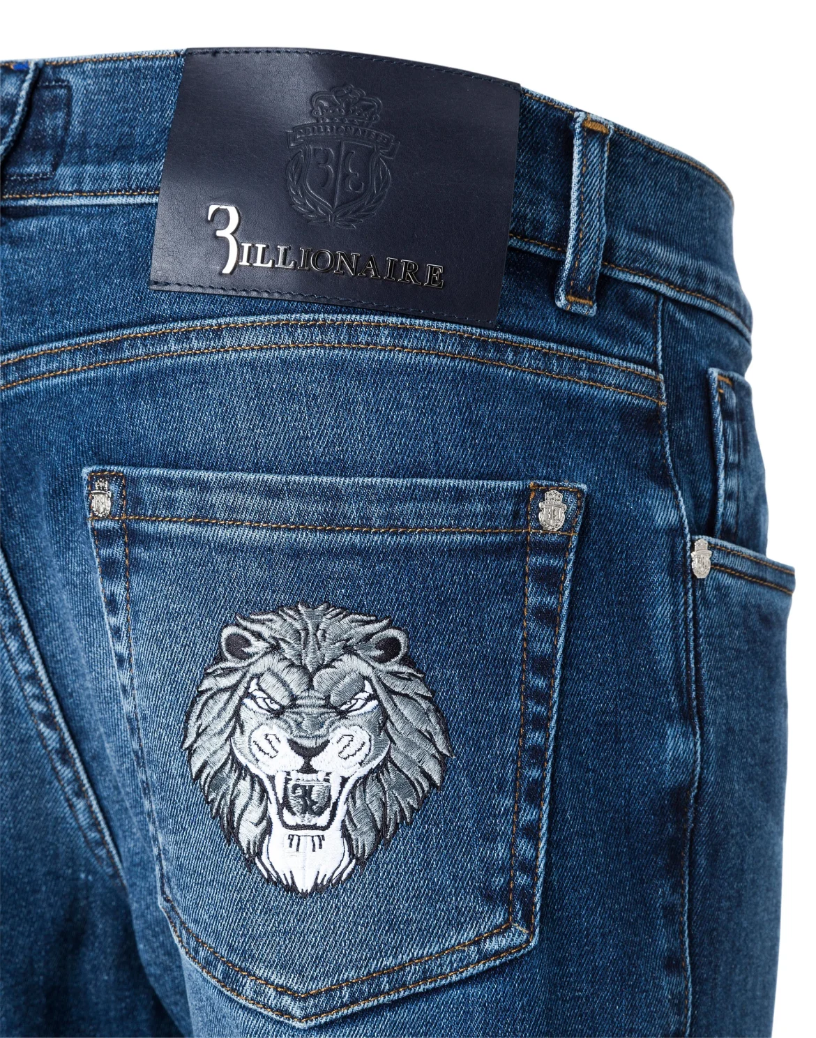 Super slim fit "Malcom III", цвет: Синий