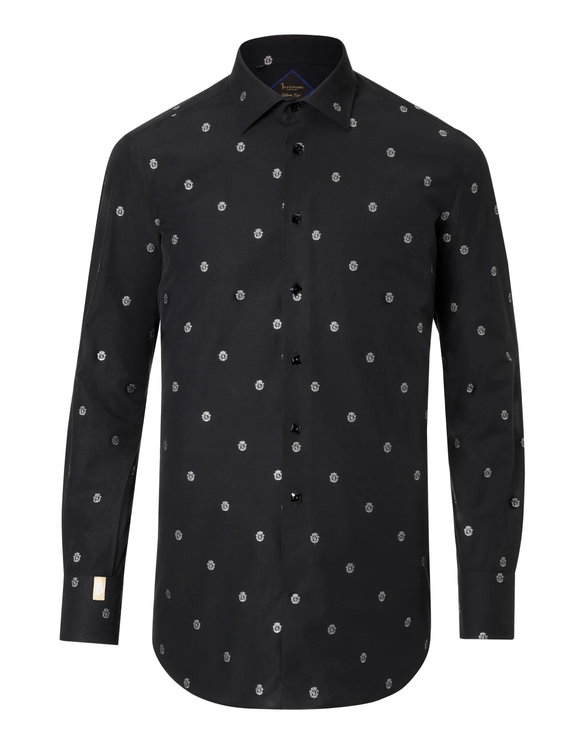 Shirt Silver Cut LS "Christian", цвет: Черный