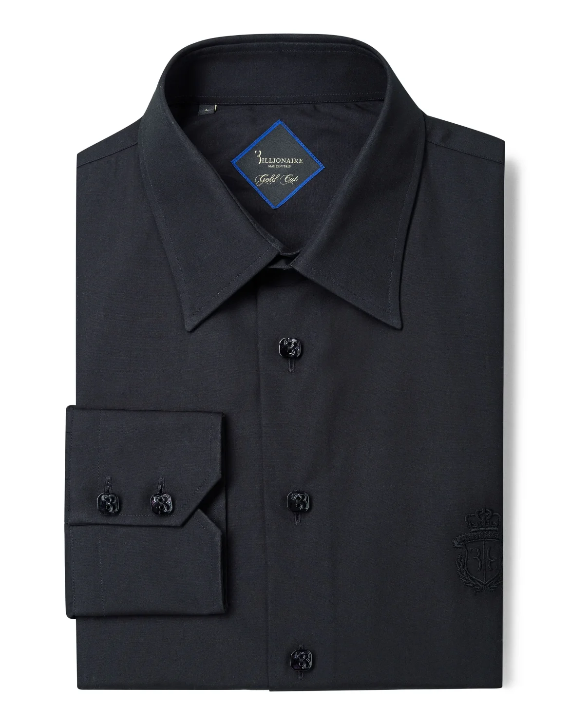 Shirt Gold Cut LS "Conrad", цвет: Черный