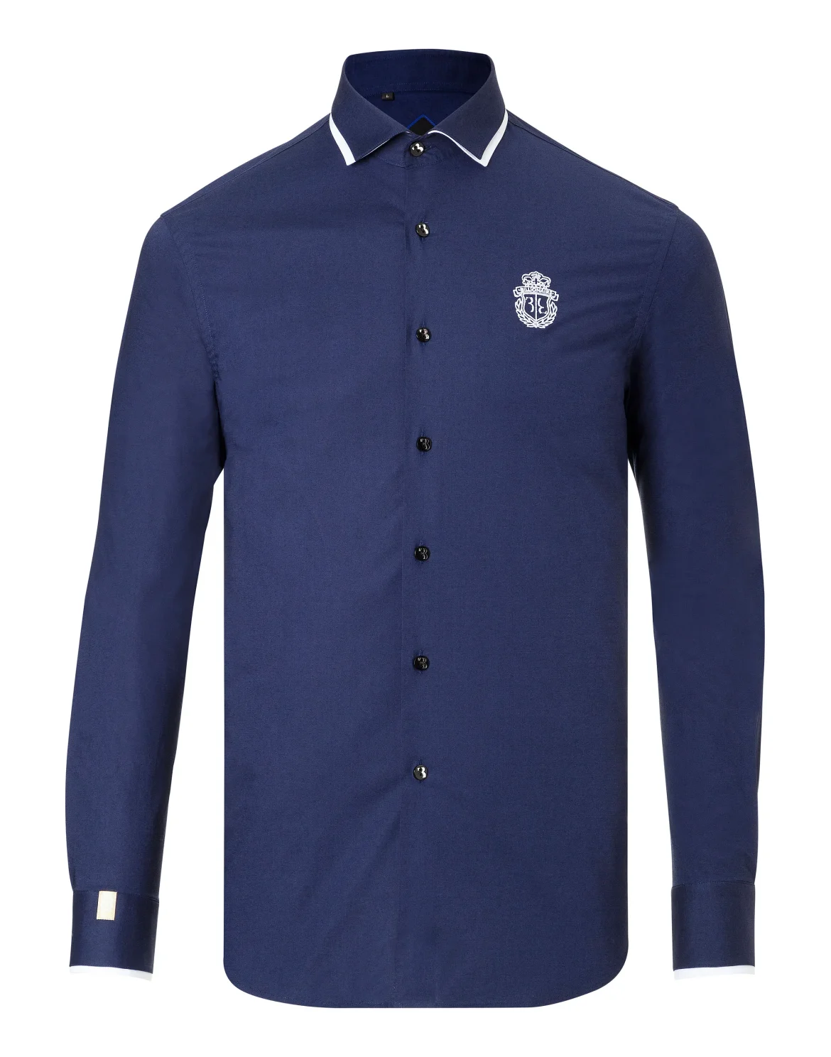 Shirt Silver Cut LS "Amede", цвет: Синий
