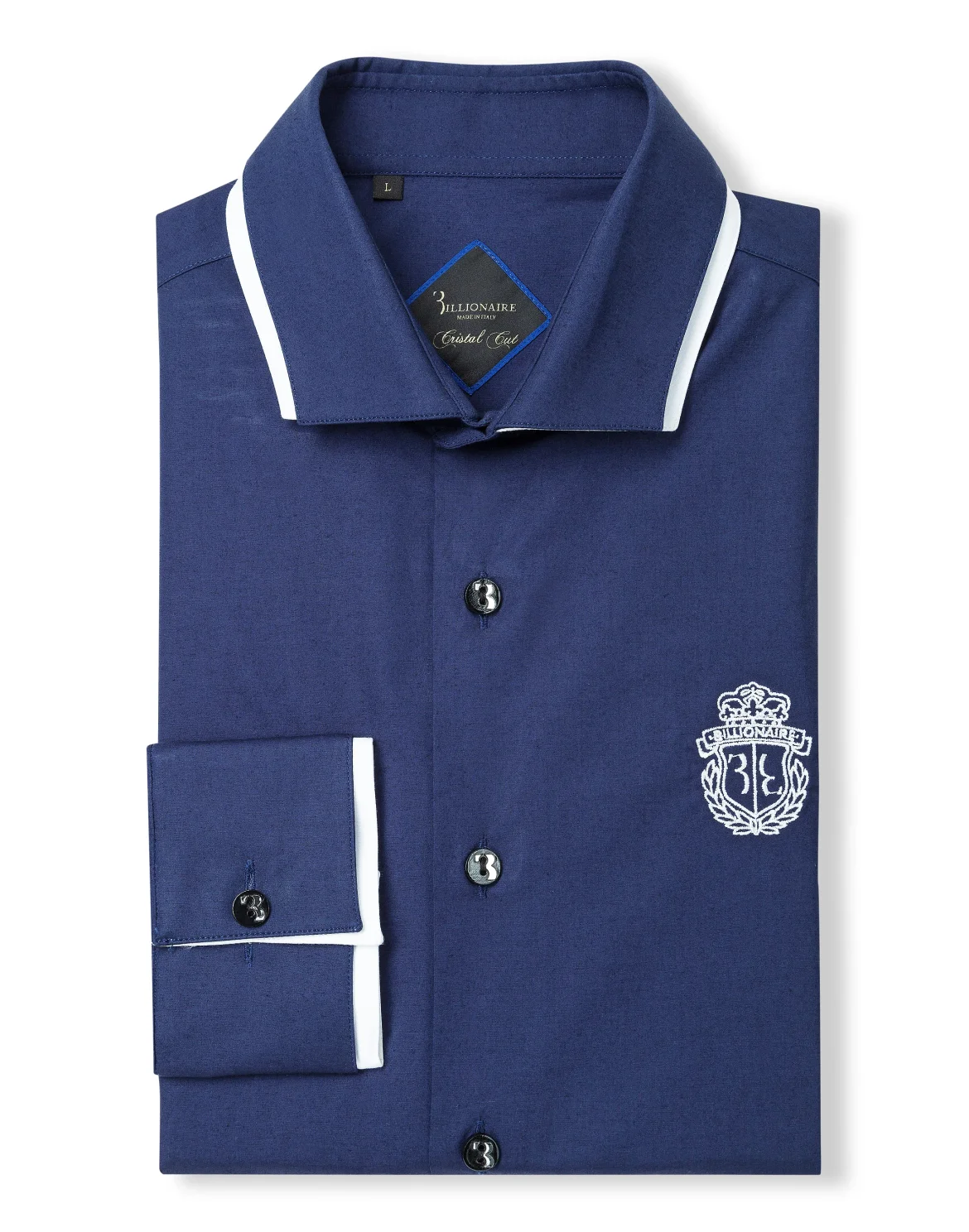 Shirt Silver Cut LS "Amede", цвет: Синий
