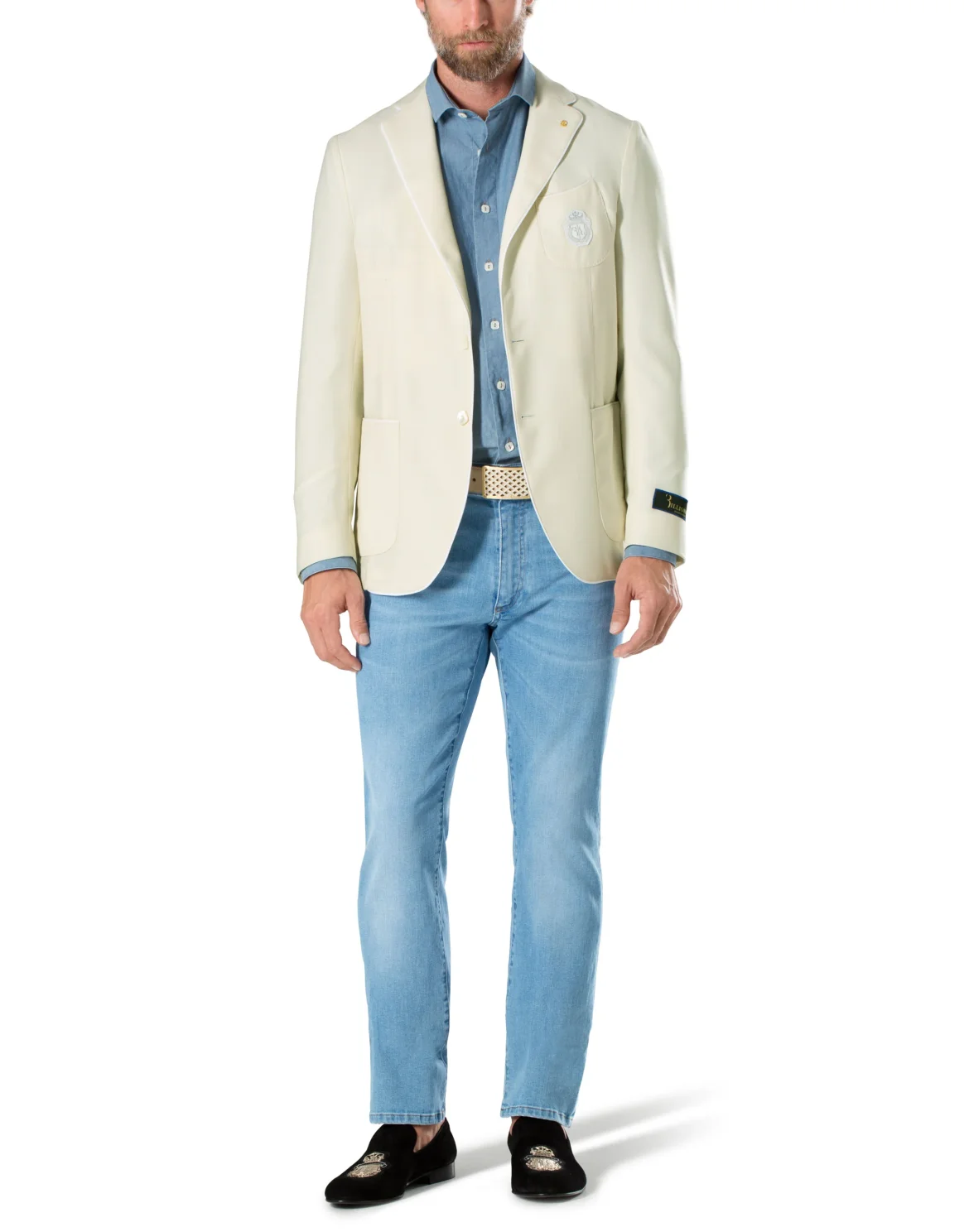 Shirt Silver Cut LS "Daniel", цвет: Голубой