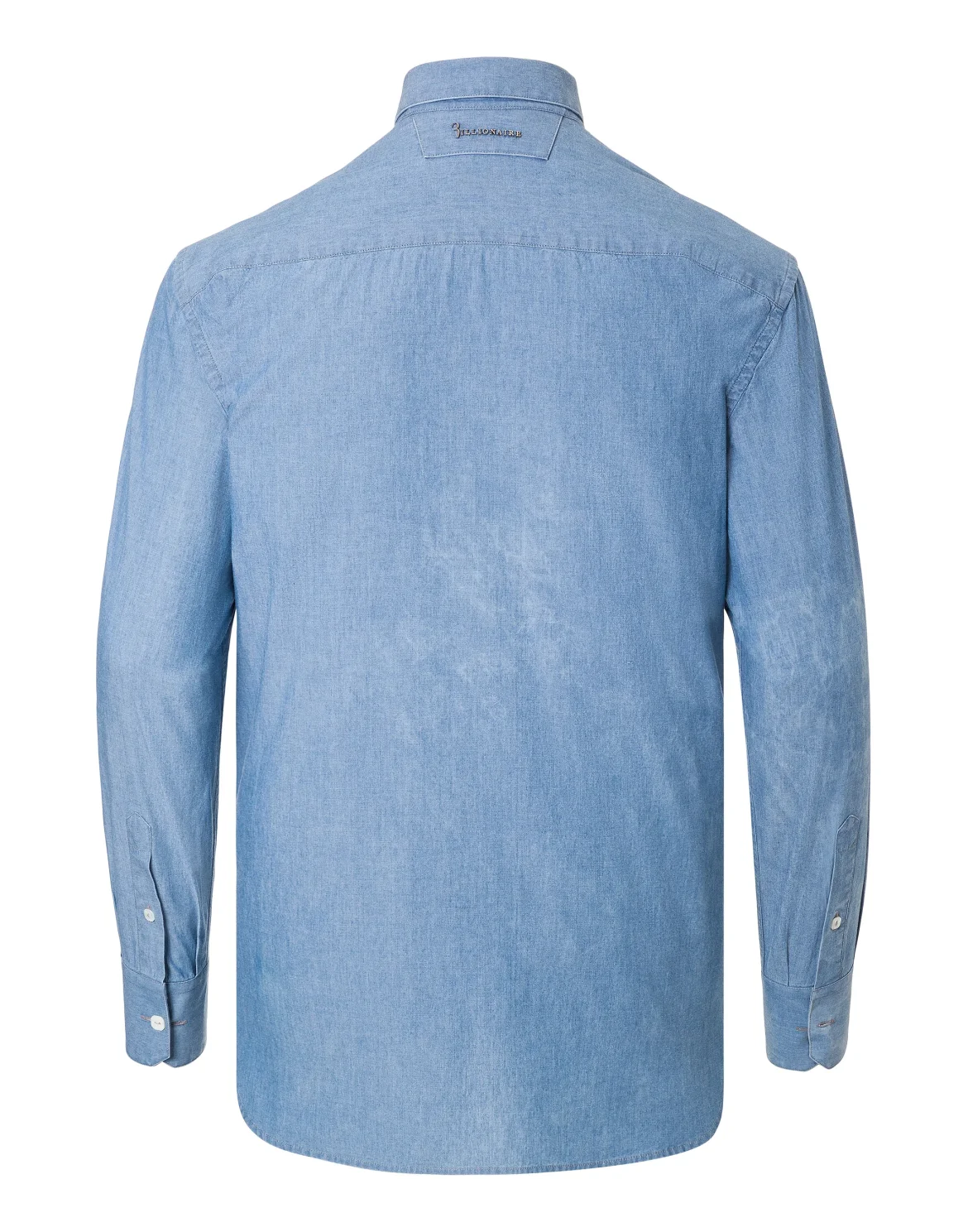 Shirt Silver Cut LS "Daniel", цвет: Голубой