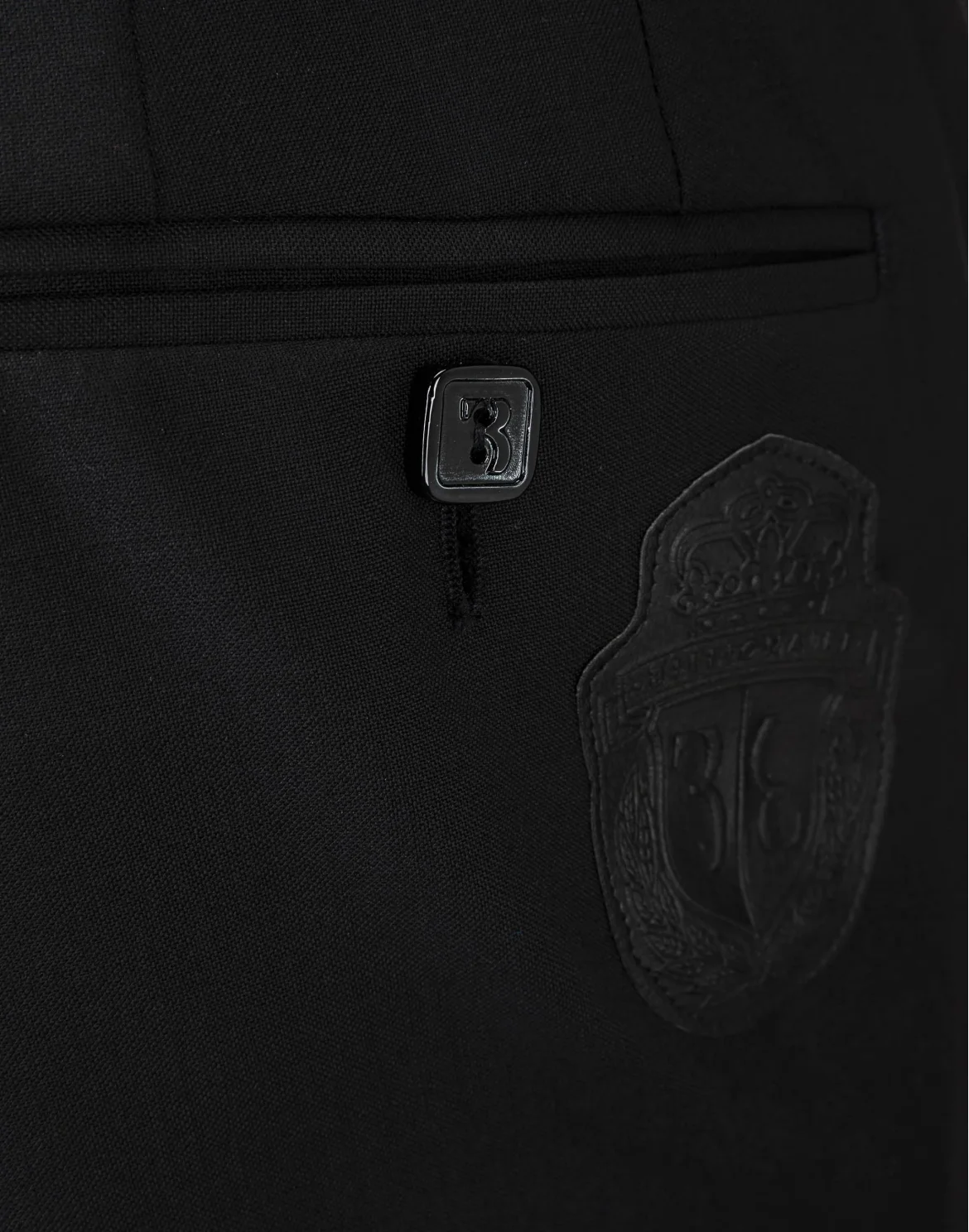 Long Trousers regular "Raphael", цвет: Черный